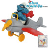 40222: Pitufo en aeroplano  (Super Pitufo/ MIB) - Schleich - 5,5cm