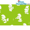 Postcard: Flautist Smurf LIGHTGREEN (15 x 10,5 cm)