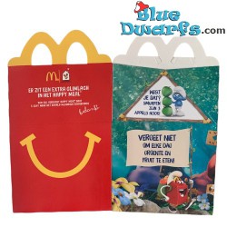 Mc Donalds Happy Meal - box - Papa smurf - Schleich - 2017