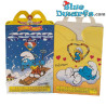 Mc Donalds Happy Meal boîte - Les schtroumpfs - janvier février mars - 2000