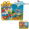 Mc Donalds Happy Meal bag - The smurfs box - April May June  - 2000