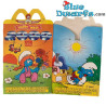 Mc Donalds Happy Meal bag - The smurfs box - April May June  - 2000