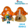 Maison de Schtroumpfette - Ferrero Kinder Suprise 2016 - 7cm