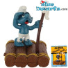 40246: Schlumpf auf Floß (Super Schlumpf/ MIB) - Schleich - 5,5cm
