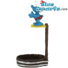 40243: Schlumpf mit Mini Pool (Super Schlumpf) - Schleich - 5,5cm