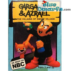 40211: Gargamel y Azrael (Super pitufo/MIB)