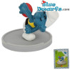 40503: Discuswerper Smurf  - NEW STYLE -  (Supersmurf/ MIB) - Schleich - 5,5cm