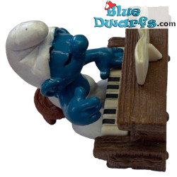40229: Pitufo con piano marrón claro (Super pitufo) - Schleich - 5,5cm