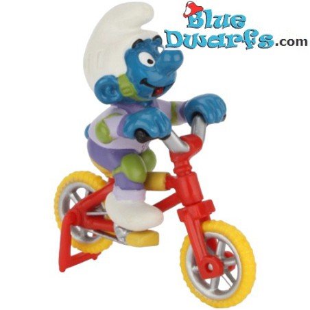 40252: BMX Biker Smurf (Supersmurf) - Schleich - 5,5cm