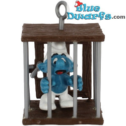 40212: Pitufo en jaula (Super pitufo) - Schleich - 5,5cm