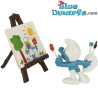 40239: Maler mit Staffelei Schlumpf (Superschlumpf) - Schleich - 5,5cm
