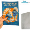 Notitieblok Smurf met Brilsmurf  Grieks - Στρουμφάκια (25x17 cm)
