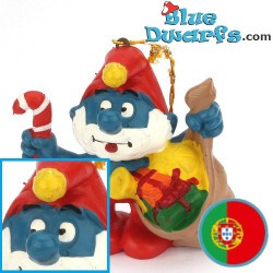 51903: Papa Smurf with Christmas sack  - Portugal -  - Schleich - 5,5cm