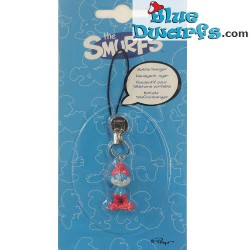 Plastic smurf pendant: Papa Smurf (+/- 2,5 cm)