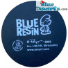Puffo con sciarpa rossa - resina - Blue Resin 2023 - figurina / Statuea puffi - 11 cm