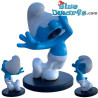 Komplett Schlumpf Set - Blue Resin 2023 - Serie 2  - 5 Kunstharzfiguren - 11 cm