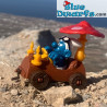 40232: Schtroumpf en voiture-champignon (Super schtroumpf) - Schleich - 5,5cm