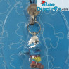 Plastic Ciondolo: Puffo Calciatore (+/- 2,5 cm)