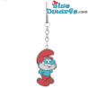 Papa Pitufo con las manos en la espalda - llavero de metal  - Los Pitufos - 6cm