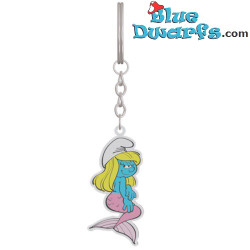 Puffetta sirena - oroscopo - segni zodiacali - portachiavi in metallo - I puffi - 6cm