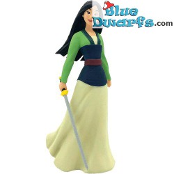 Mulan with sword -  Disney figurine - Bullyland - 9cm