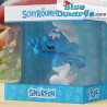 Puffo Camminatore - Blue Resin 2024 - resina - serie 1 - statuea puffi - 11 cm