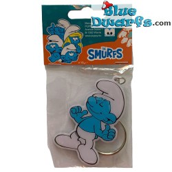 Smurf with his thumbs up - The smurfs - metal keyring - 6cm