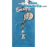 Plastic smurfen hanger: Maansmurf (+/- 2,5 cm)
