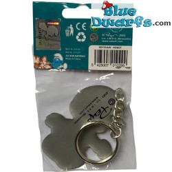 Pitufo robot - llavero de metal  - Los Pitufos - 6cm