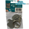Robot smurf - The smurfs - metal keyring - 6cm