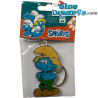 Boerensmurf - Smurfen sleutelhanger metaal - 6cm