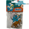 Sagittarius Smurf - horoscope - Zodiac signs - The smurfs - metal keyring - 6cm