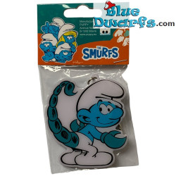 Pitufo Escorpio - horóscopo - signos del zodíaco - llavero de metal  - Los Pitufos - 6cm