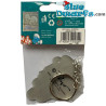 Scorpio Smurfette - horoscope - Zodiac signs - The smurfs - metal keyring - 6cm
