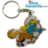 Sagittarius Smurfette - horoscope - Zodiac signs - The smurfs - metal keyring - 6cm