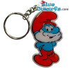 Papa smurf with his hands on his back - The smurfs - metal keyring - 6cm