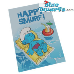 Smurf magnet - The Smurfs - Happy Smurf - 8x5cm