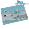 Smurf magnet - Gulls and smurfette - The Smurfs - 8x5cm