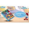 Metal activity box - the Smurfs - Coloring book / Stickers / height measuring ruler