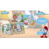 Activiteiten kit - De smurfen met stickers, kleurboek, en pop up boek met kartonnen 11 figuurtjes