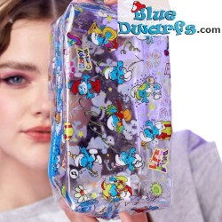 Smurf bag - Beauty case / Pensil holder -21x2x8cm