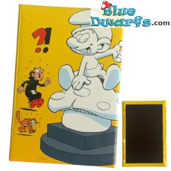 Puffo magnete - Gargamel e birba -The Smurfs - 8x5cm