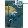Schlumpf Magnet - Smurfin in the rain - The smurfs - 8x5cm