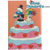 Schtroumpf aimant  - Faire part de mariage - Les schtroumpfs - Mariage - Mariée et marié- Mariage - The Smurfs - 8x5cm