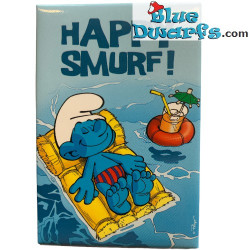Smurf magnet - The Smurfs - Happy Smurf - 8x5cm