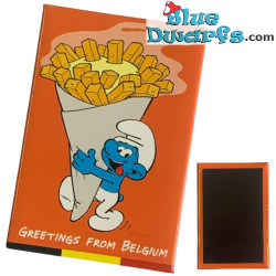 Puffo magnete - Set completo - 11 magneti - The Smurfs - 8x5cm