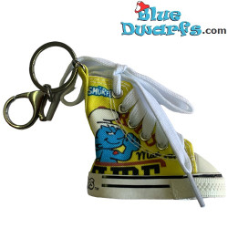 Complete set van 12 Smurfen schoen Sleutelhangers - canvas -7,5cm