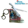 Set completo - mini scarpe di tela -12 Portachiavi in metallo - I Puffi - 7,5 cm