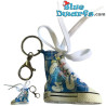 Pitufo Vanidoso - Llavero de Zapato Pitufo - Azul - Lona - 7,5 cm