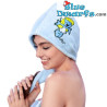 Head Bathtowel: Smurfette